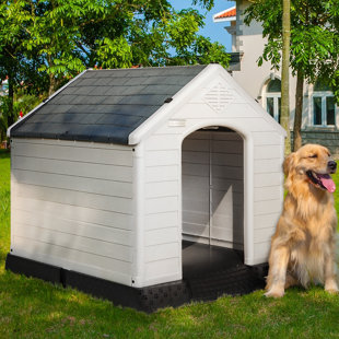 Heated dog houses outlet for extra large dogs